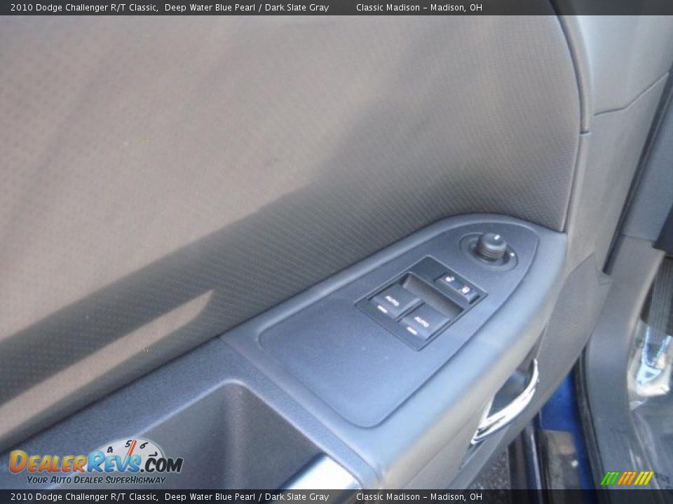 2010 Dodge Challenger R/T Classic Deep Water Blue Pearl / Dark Slate Gray Photo #6