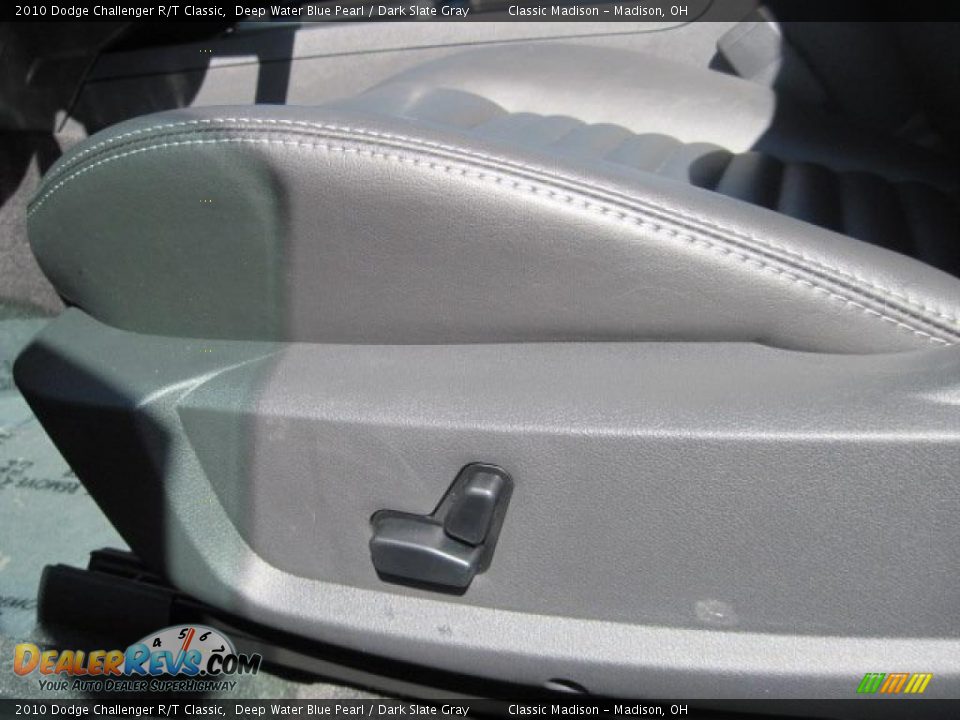 2010 Dodge Challenger R/T Classic Deep Water Blue Pearl / Dark Slate Gray Photo #7