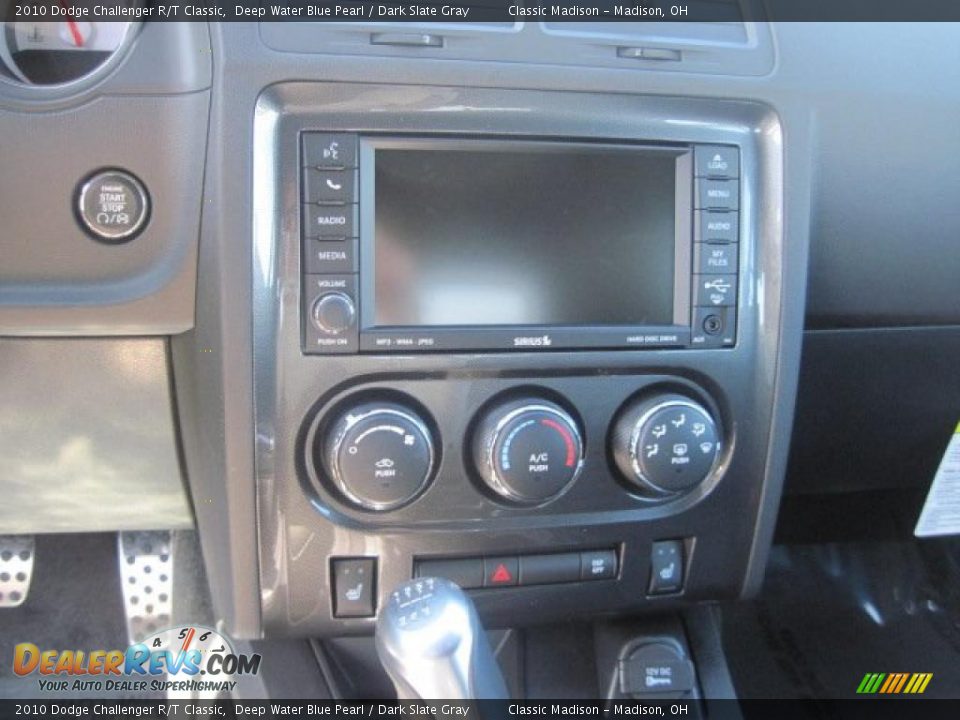 2010 Dodge Challenger R/T Classic Deep Water Blue Pearl / Dark Slate Gray Photo #10