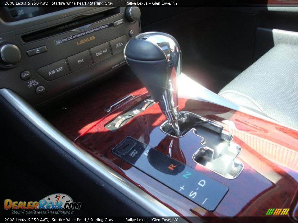 2008 Lexus IS 250 AWD Starfire White Pearl / Sterling Gray Photo #14