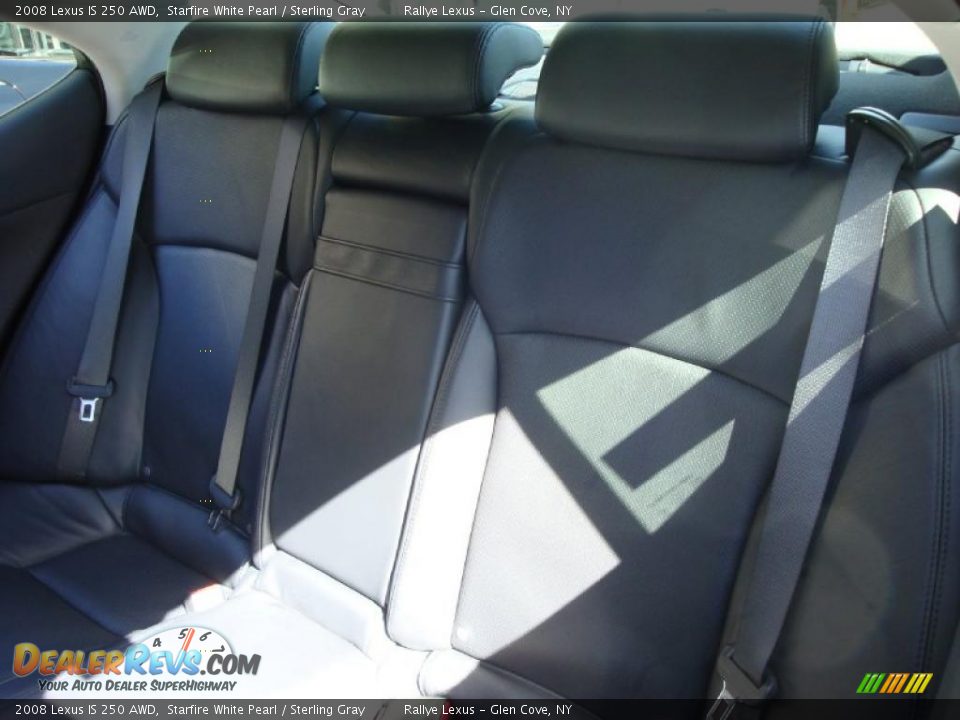 2008 Lexus IS 250 AWD Starfire White Pearl / Sterling Gray Photo #16