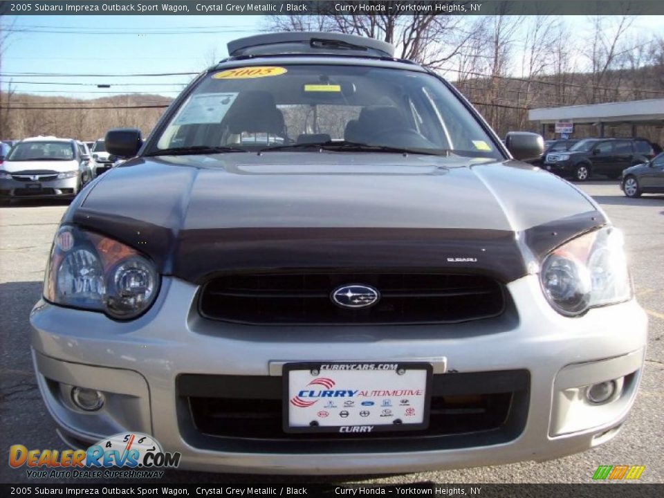 2005 Subaru Impreza Outback Sport Wagon Crystal Grey Metallic / Black Photo #3