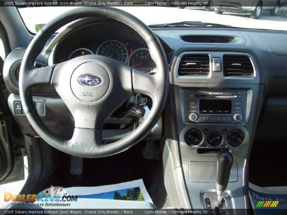 2005 Subaru Impreza Outback Sport Wagon Crystal Grey Metallic / Black Photo #5