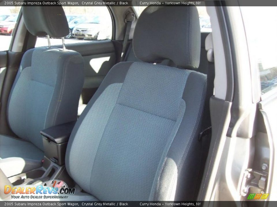2005 Subaru Impreza Outback Sport Wagon Crystal Grey Metallic / Black Photo #6