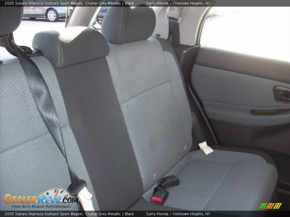 2005 Subaru Impreza Outback Sport Wagon Crystal Grey Metallic / Black Photo #13