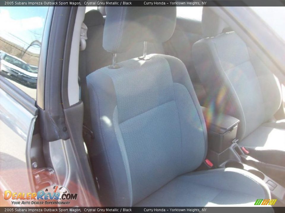 2005 Subaru Impreza Outback Sport Wagon Crystal Grey Metallic / Black Photo #14