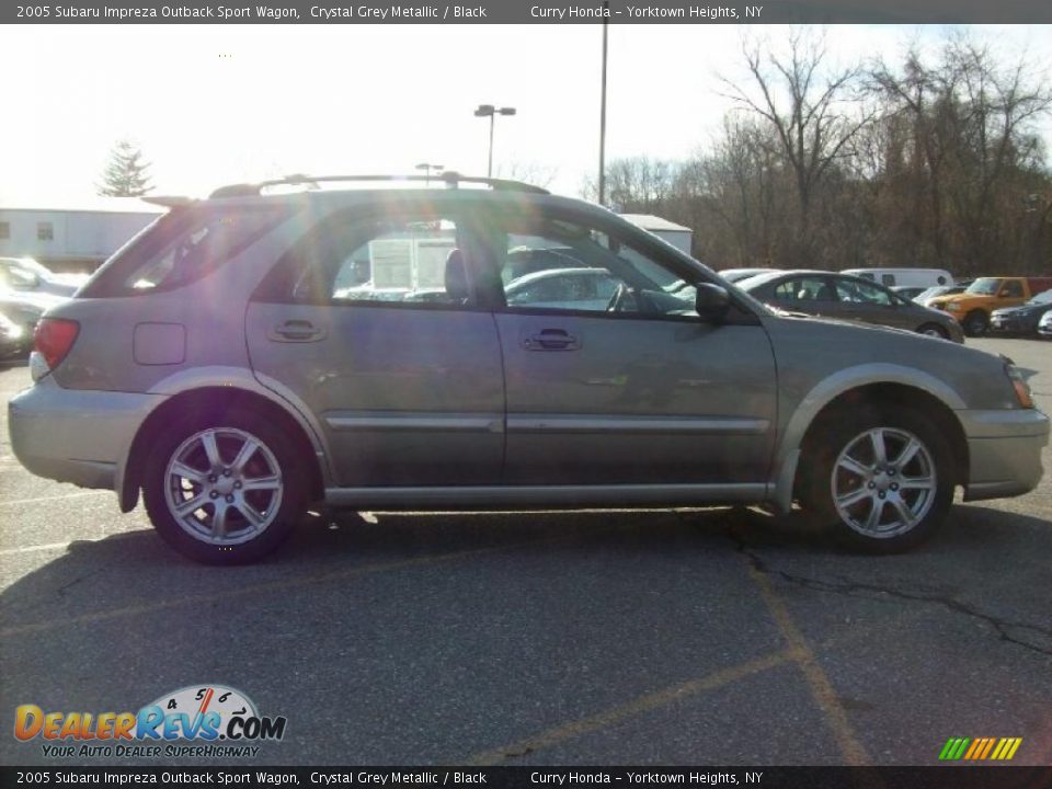 2005 Subaru Impreza Outback Sport Wagon Crystal Grey Metallic / Black Photo #18