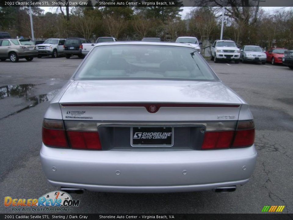 2001 Cadillac Seville STS Sterling / Dark Gray Photo #4
