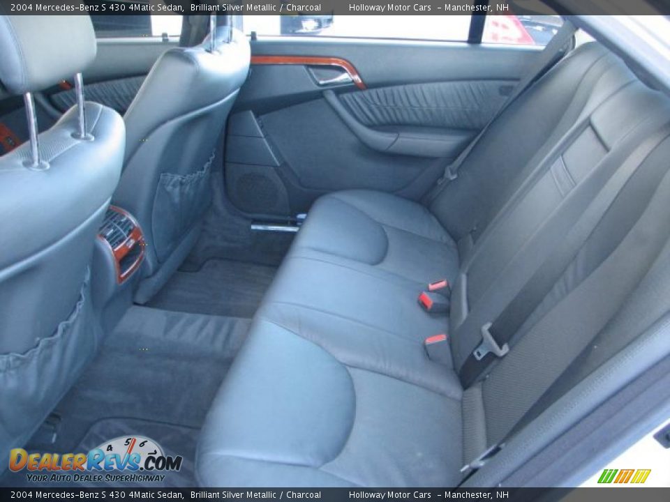 2004 Mercedes-Benz S 430 4Matic Sedan Brilliant Silver Metallic / Charcoal Photo #5