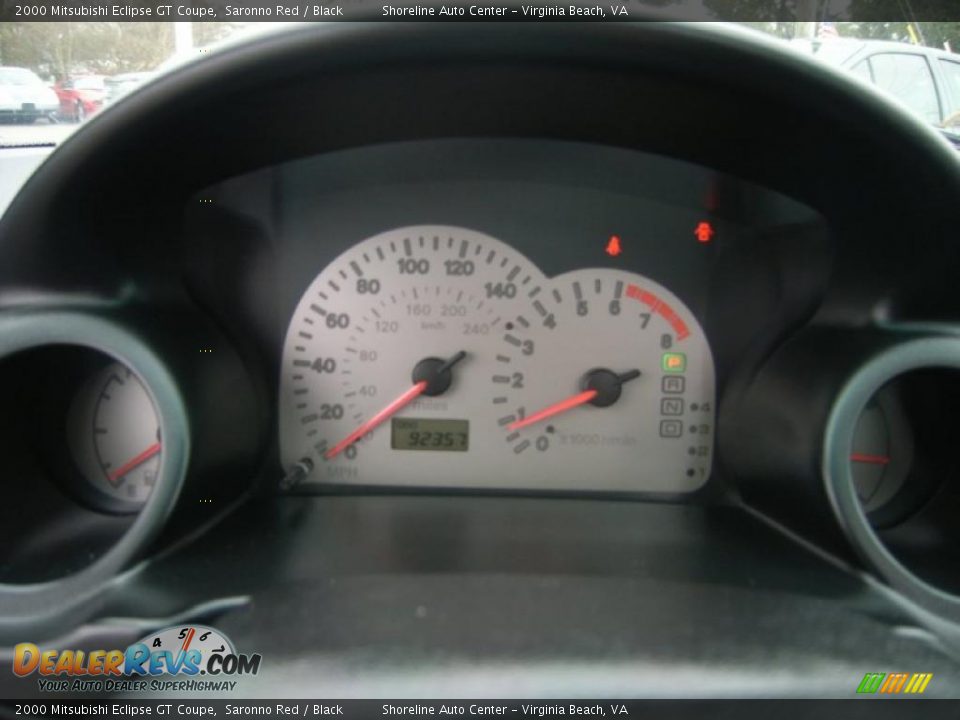 2000 Mitsubishi Eclipse GT Coupe Saronno Red / Black Photo #15