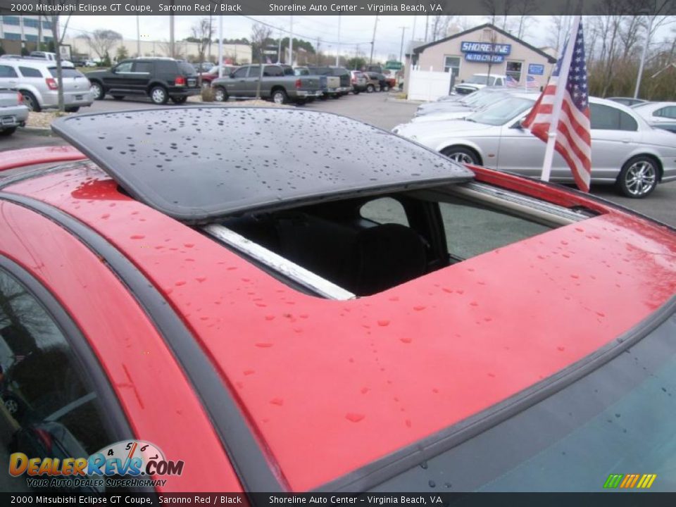 2000 Mitsubishi Eclipse GT Coupe Saronno Red / Black Photo #16