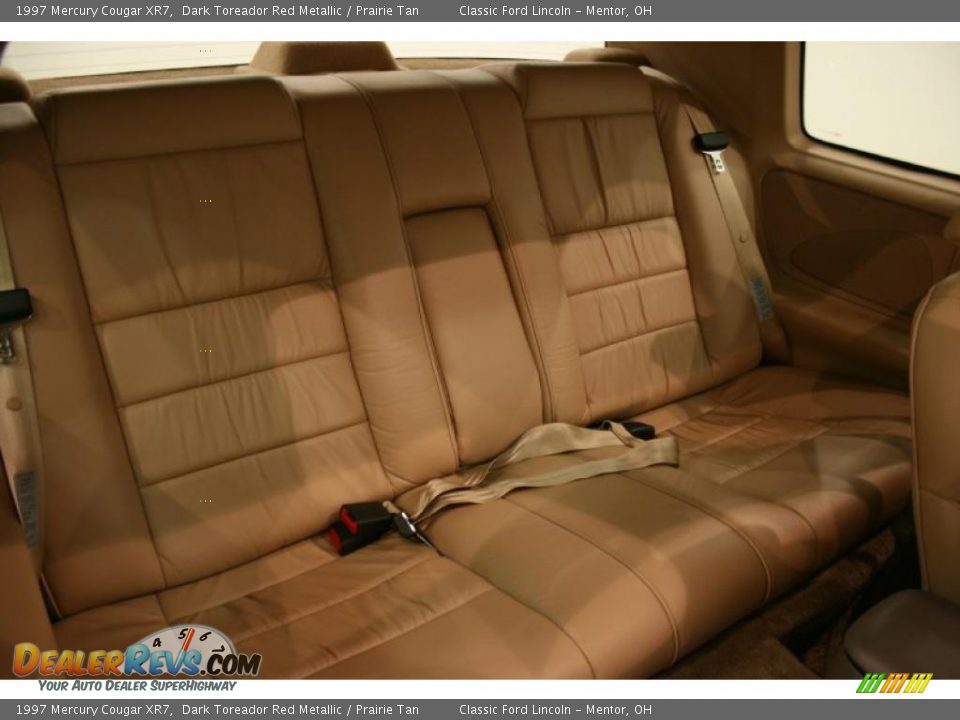 1997 Mercury Cougar XR7 Dark Toreador Red Metallic / Prairie Tan Photo #18
