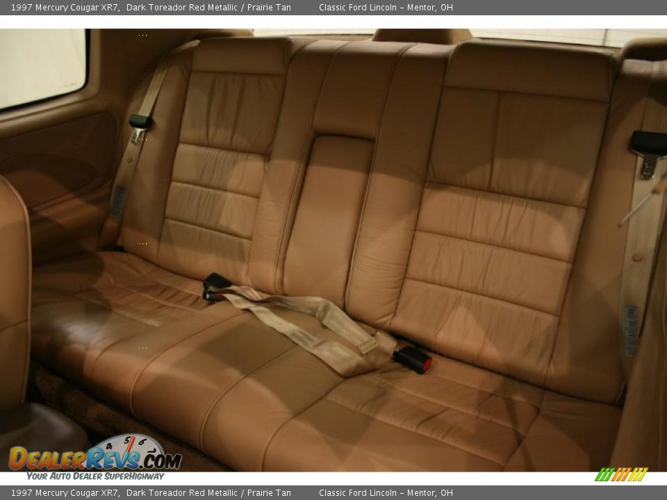 1997 Mercury Cougar XR7 Dark Toreador Red Metallic / Prairie Tan Photo #19