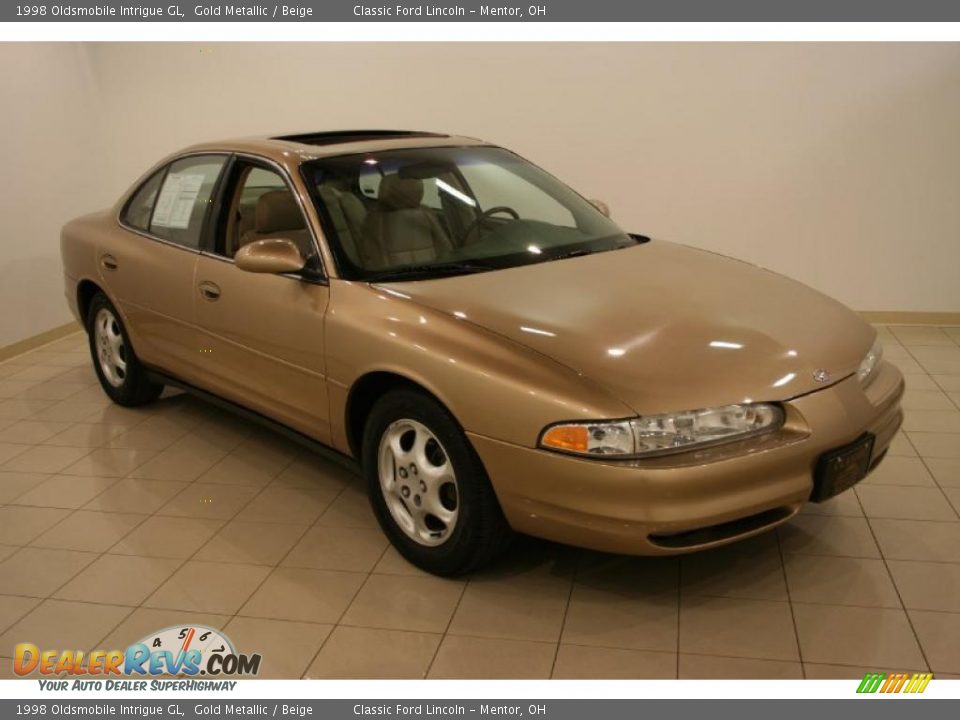 1998 Oldsmobile Intrigue GL Gold Metallic / Beige Photo #1