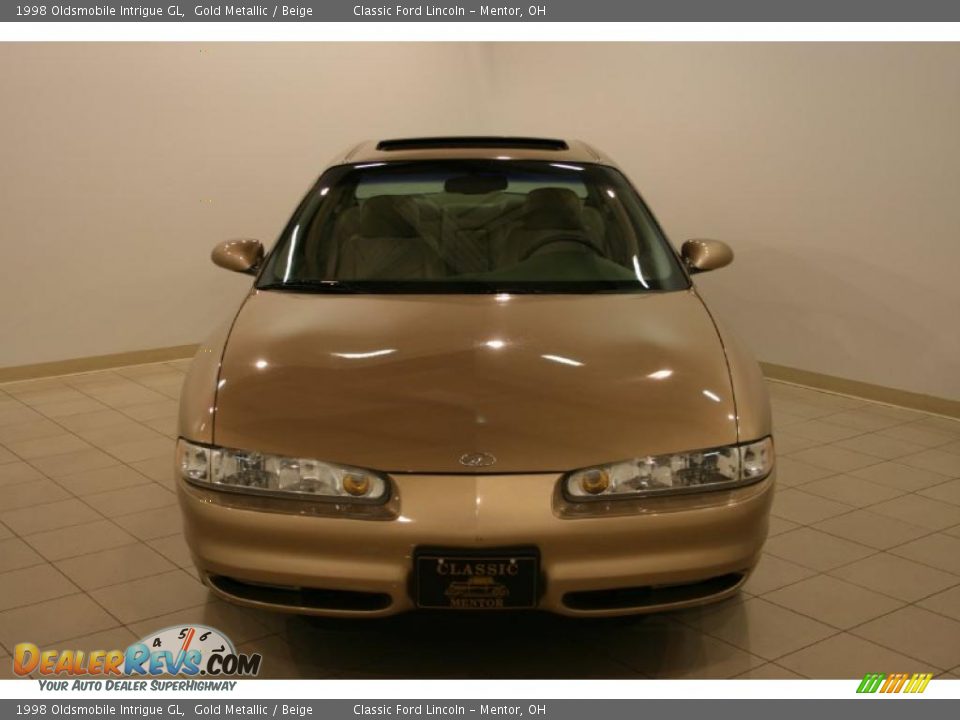 1998 Oldsmobile Intrigue GL Gold Metallic / Beige Photo #2