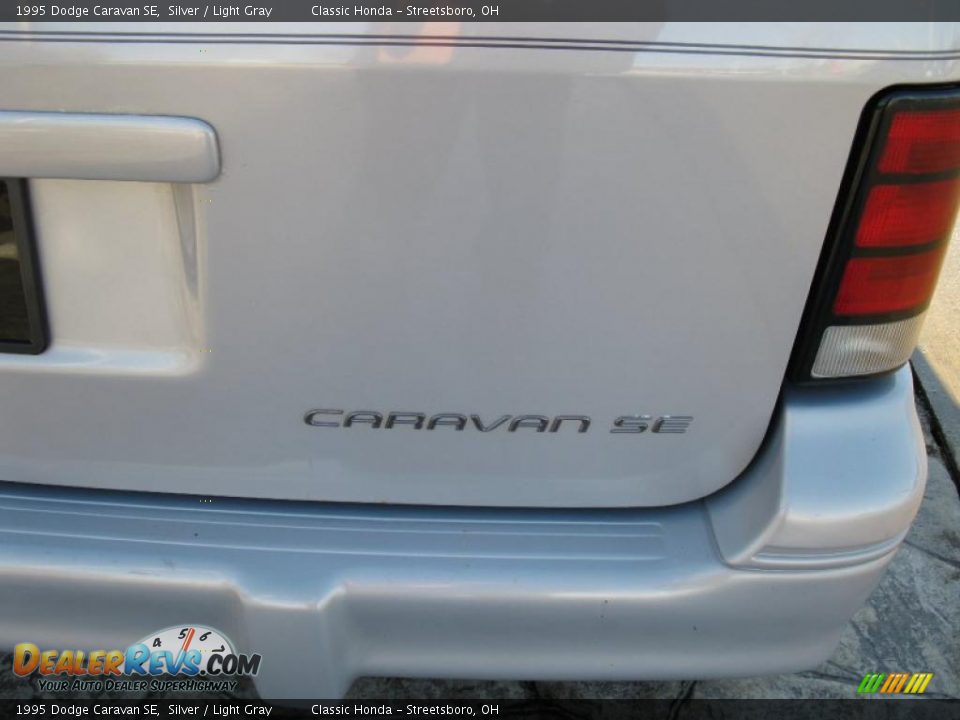 1995 Dodge Caravan SE Silver / Light Gray Photo #9