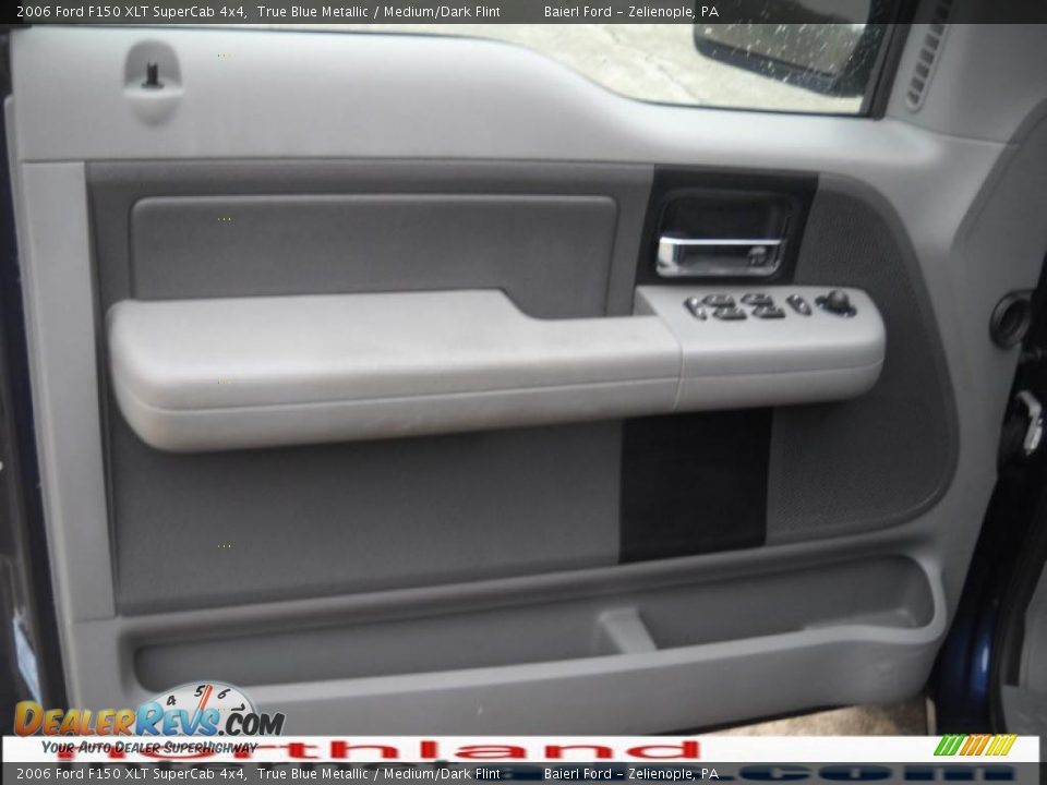2006 Ford F150 XLT SuperCab 4x4 True Blue Metallic / Medium/Dark Flint Photo #9