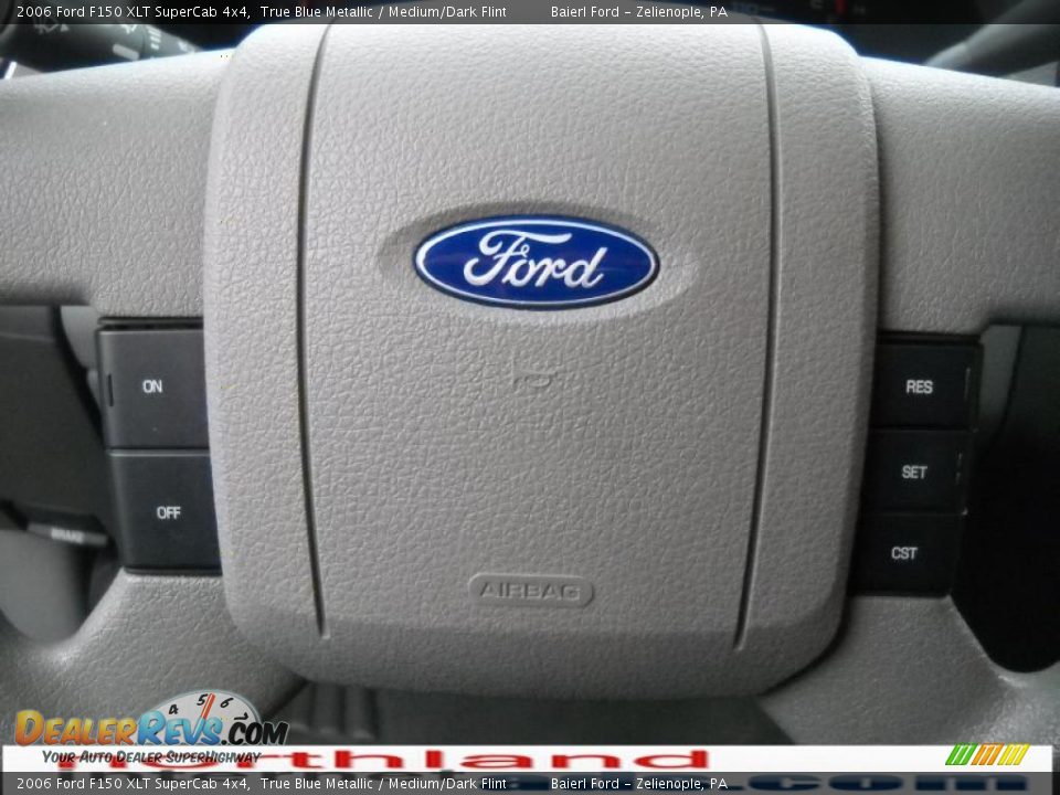 2006 Ford F150 XLT SuperCab 4x4 True Blue Metallic / Medium/Dark Flint Photo #19