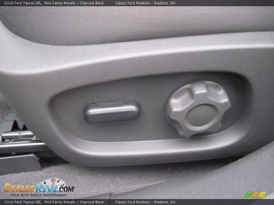 2010 Ford Taurus SEL Red Candy Metallic / Charcoal Black Photo #7