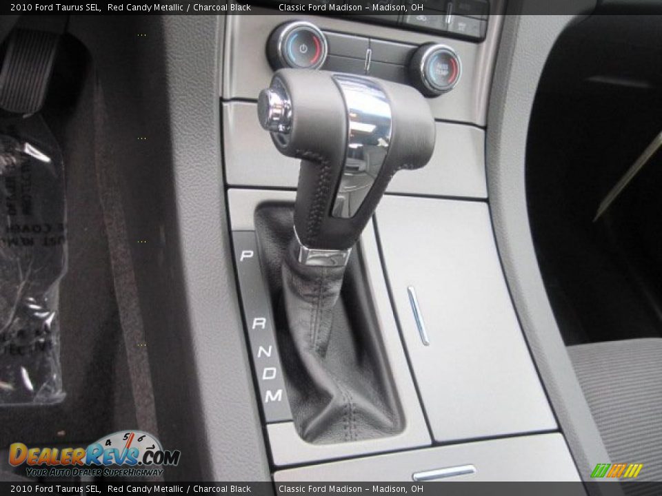 2010 Ford Taurus SEL Red Candy Metallic / Charcoal Black Photo #9