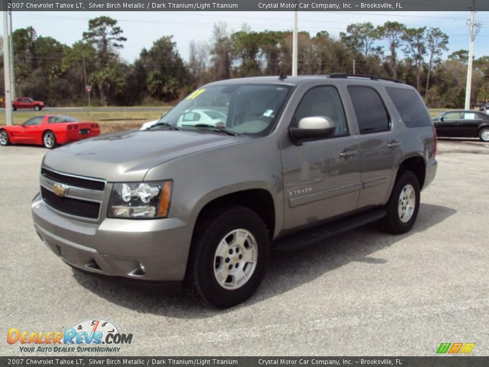 2007 Chevrolet Tahoe LT Silver Birch Metallic / Dark Titanium/Light Titanium Photo #1