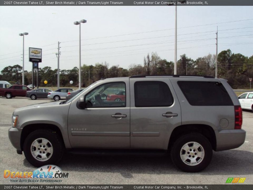 2007 Chevrolet Tahoe LT Silver Birch Metallic / Dark Titanium/Light Titanium Photo #2