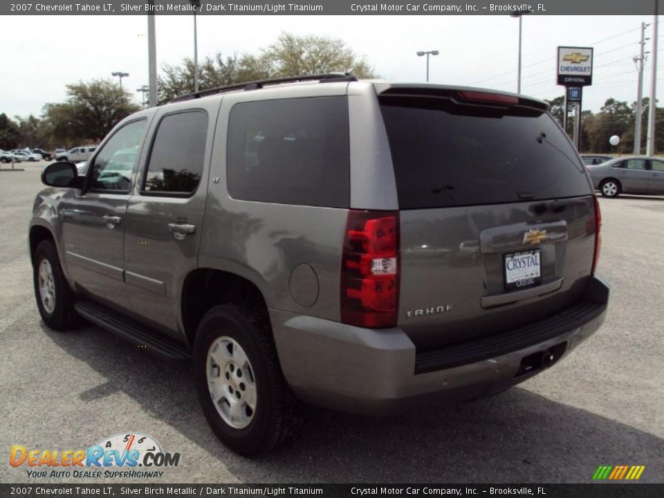 2007 Chevrolet Tahoe LT Silver Birch Metallic / Dark Titanium/Light Titanium Photo #3