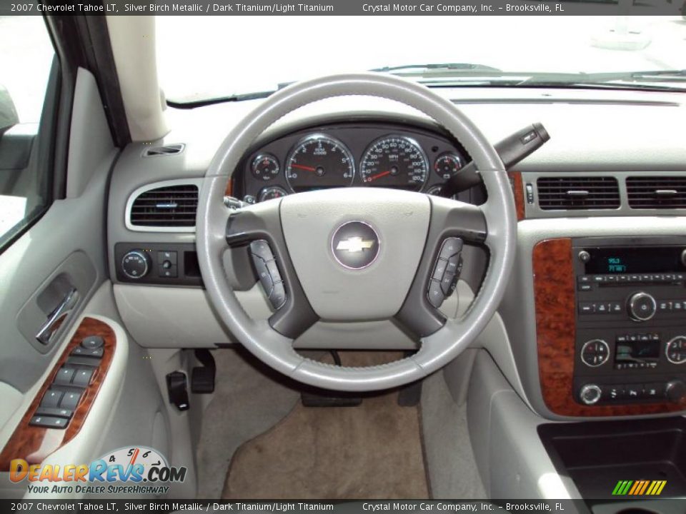2007 Chevrolet Tahoe LT Silver Birch Metallic / Dark Titanium/Light Titanium Photo #6