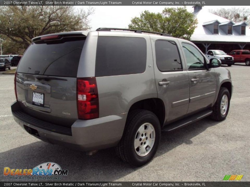 2007 Chevrolet Tahoe LT Silver Birch Metallic / Dark Titanium/Light Titanium Photo #10