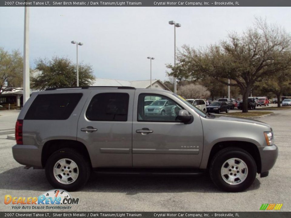 2007 Chevrolet Tahoe LT Silver Birch Metallic / Dark Titanium/Light Titanium Photo #11