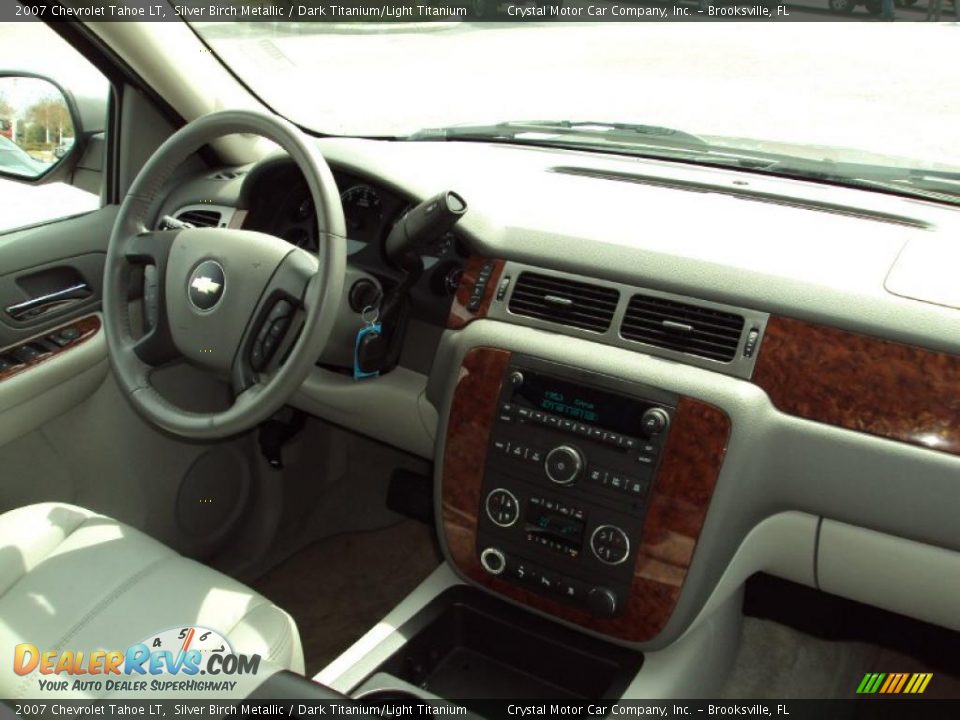 2007 Chevrolet Tahoe LT Silver Birch Metallic / Dark Titanium/Light Titanium Photo #13