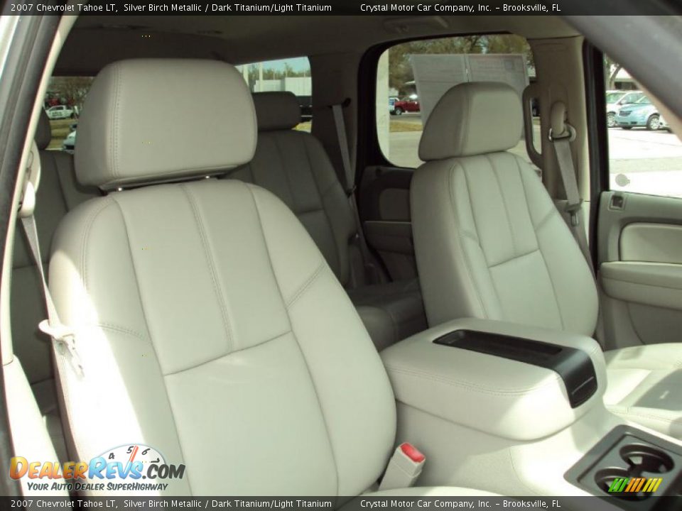 2007 Chevrolet Tahoe LT Silver Birch Metallic / Dark Titanium/Light Titanium Photo #14