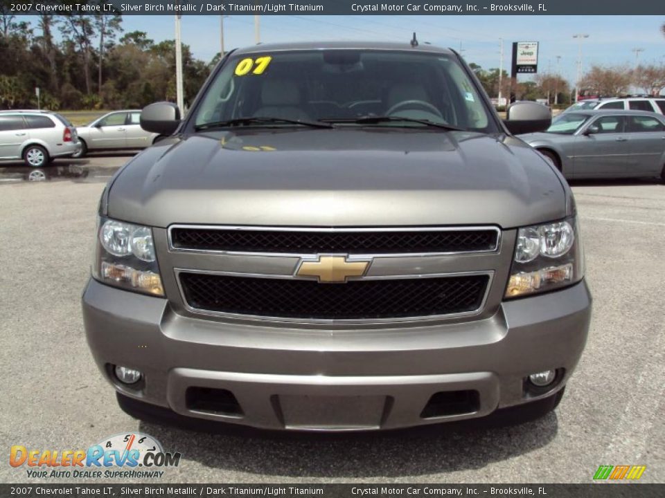 2007 Chevrolet Tahoe LT Silver Birch Metallic / Dark Titanium/Light Titanium Photo #15