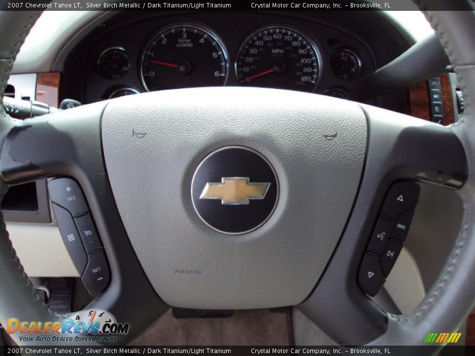 2007 Chevrolet Tahoe LT Silver Birch Metallic / Dark Titanium/Light Titanium Photo #23