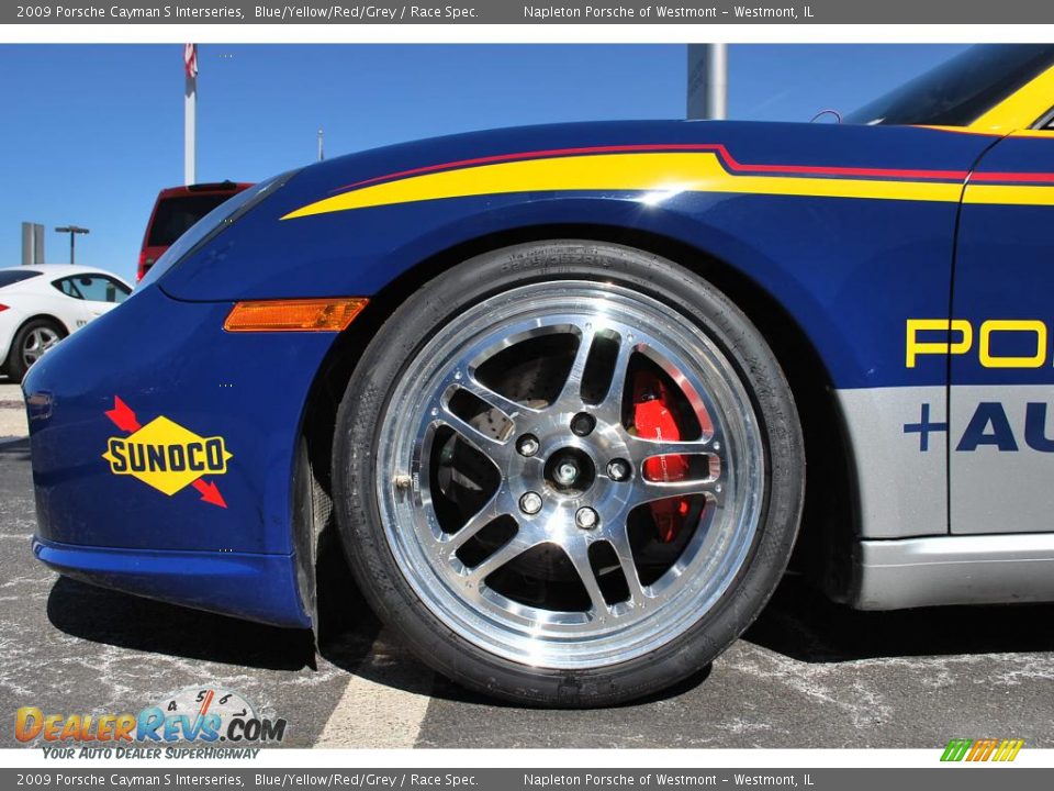 2009 Porsche Cayman S Interseries Blue/Yellow/Red/Grey / Race Spec. Photo #4