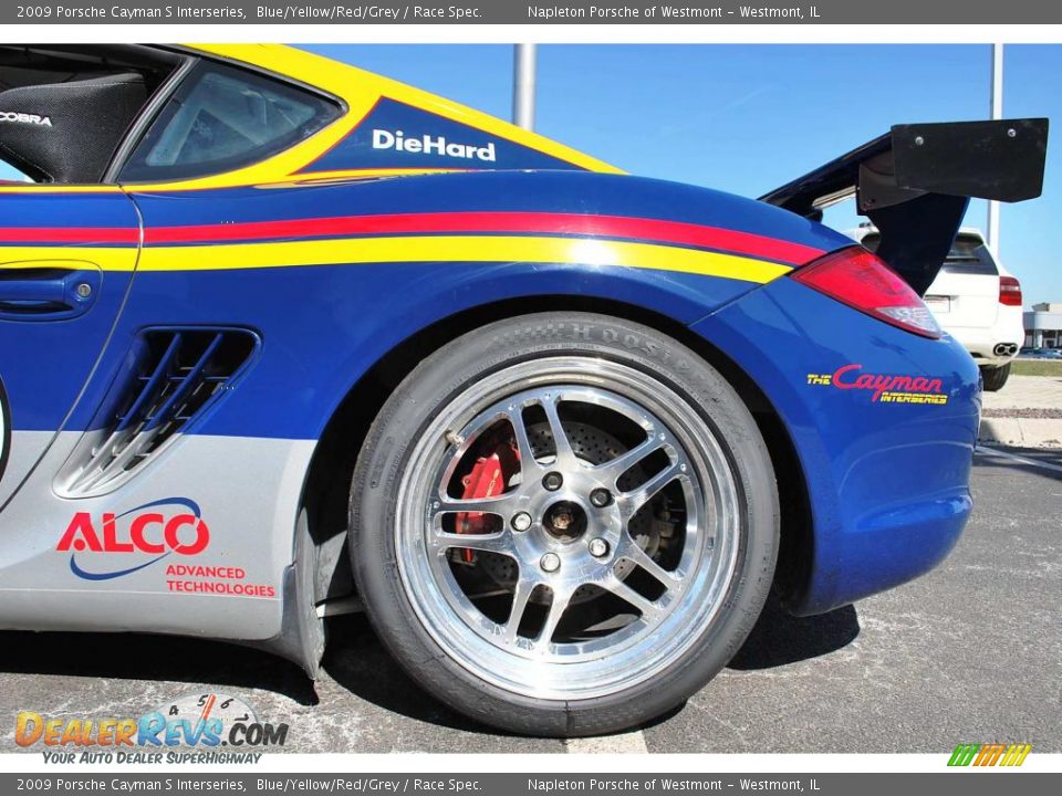 2009 Porsche Cayman S Interseries Blue/Yellow/Red/Grey / Race Spec. Photo #6