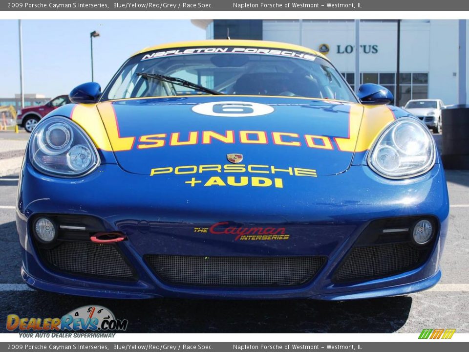 2009 Porsche Cayman S Interseries Blue/Yellow/Red/Grey / Race Spec. Photo #13