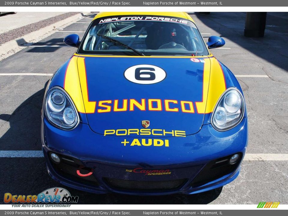 2009 Porsche Cayman S Interseries Blue/Yellow/Red/Grey / Race Spec. Photo #14