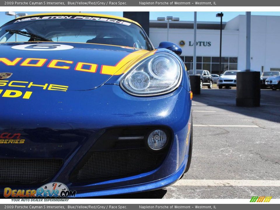 2009 Porsche Cayman S Interseries Blue/Yellow/Red/Grey / Race Spec. Photo #15
