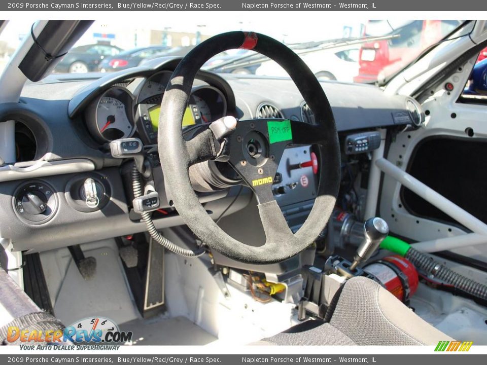 2009 Porsche Cayman S Interseries Blue/Yellow/Red/Grey / Race Spec. Photo #16