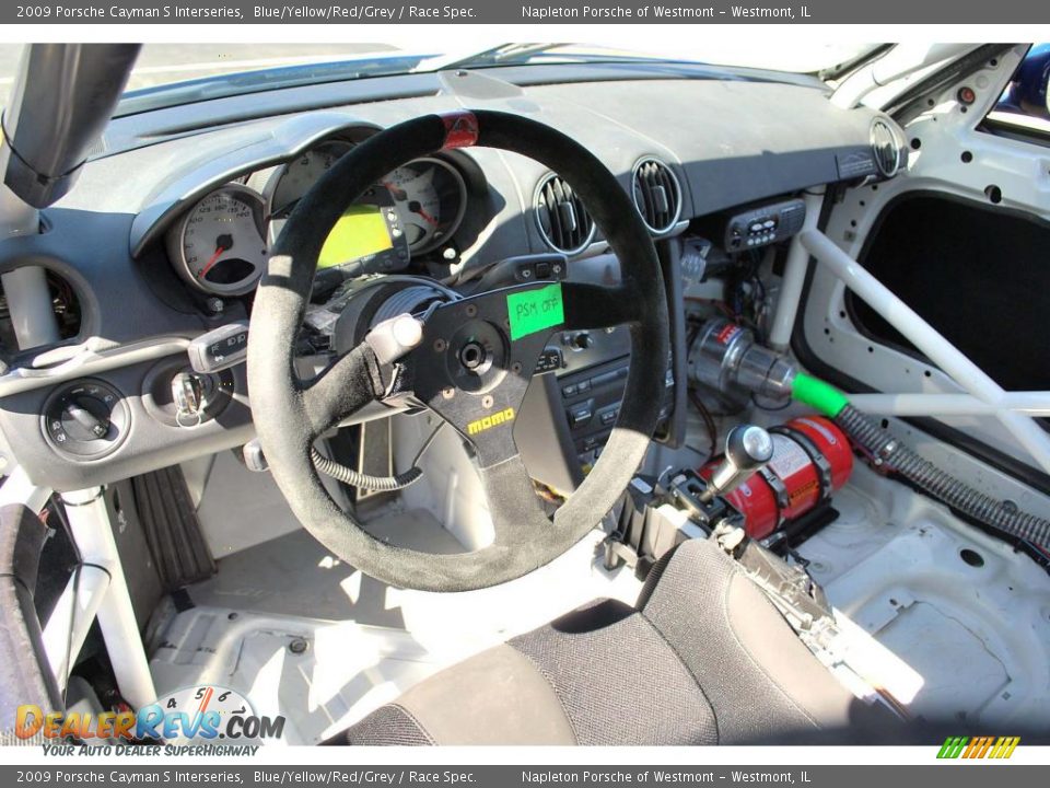 2009 Porsche Cayman S Interseries Blue/Yellow/Red/Grey / Race Spec. Photo #17