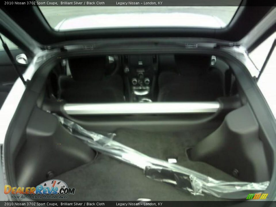 2010 Nissan 370Z Sport Coupe Brilliant Silver / Black Cloth Photo #11
