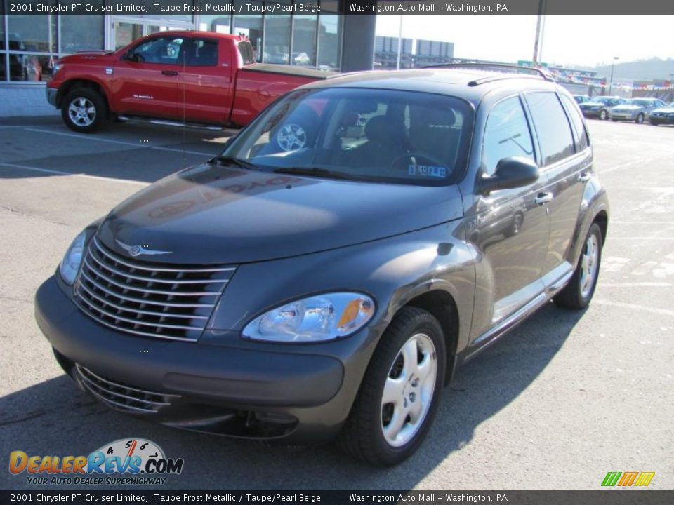 2001 Chrysler PT Cruiser Limited Taupe Frost Metallic / Taupe/Pearl Beige Photo #2