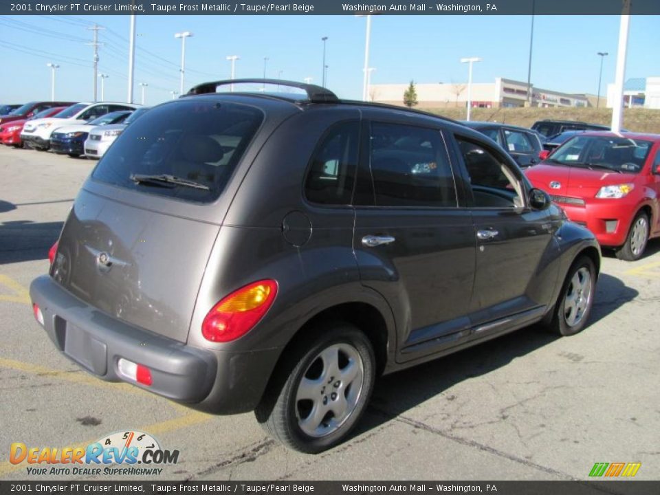 2001 Chrysler PT Cruiser Limited Taupe Frost Metallic / Taupe/Pearl Beige Photo #8
