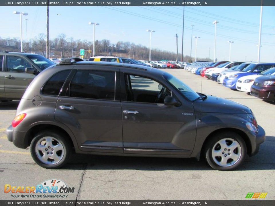 2001 Chrysler PT Cruiser Limited Taupe Frost Metallic / Taupe/Pearl Beige Photo #9