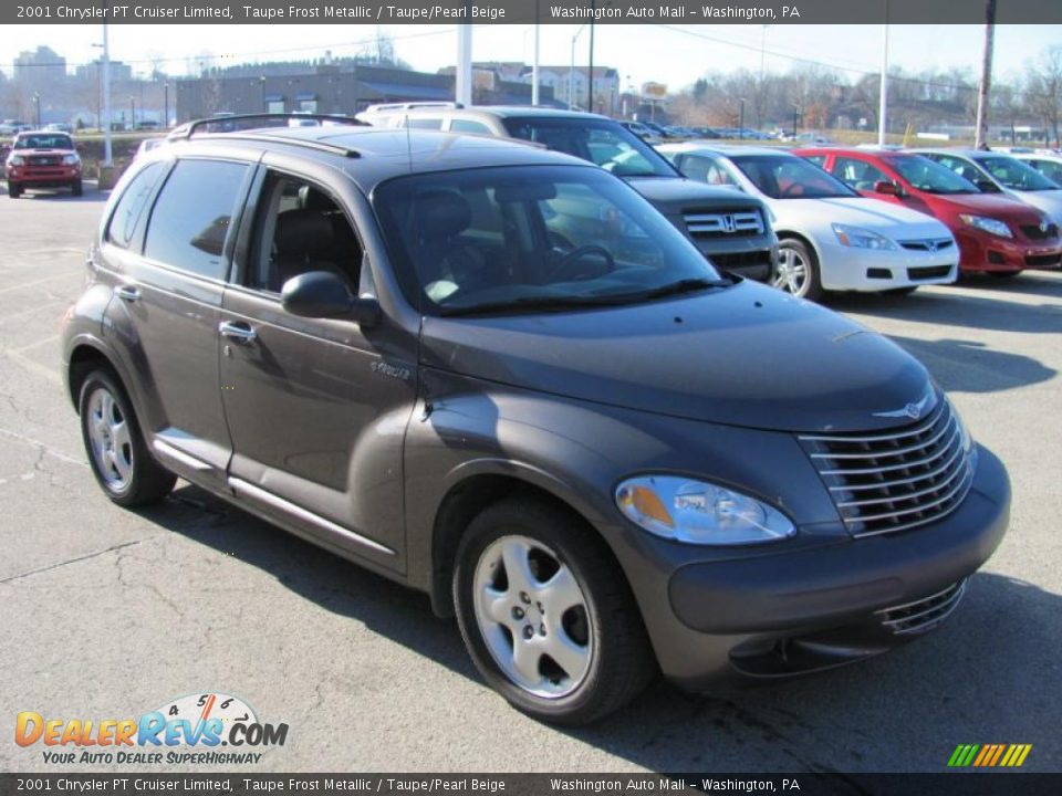 2001 Chrysler PT Cruiser Limited Taupe Frost Metallic / Taupe/Pearl Beige Photo #10