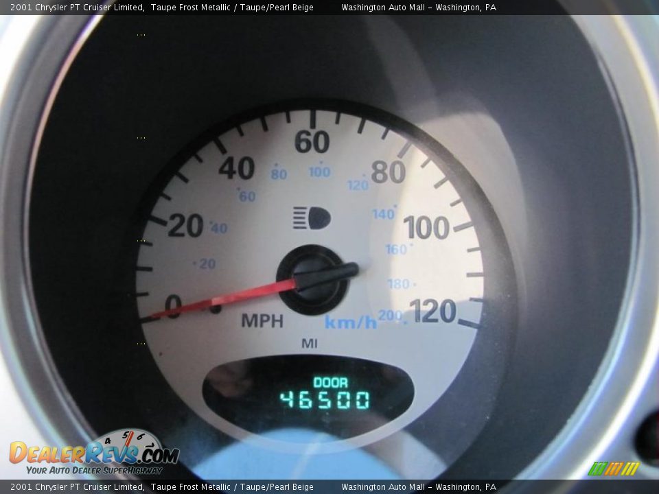 2001 Chrysler PT Cruiser Limited Taupe Frost Metallic / Taupe/Pearl Beige Photo #20