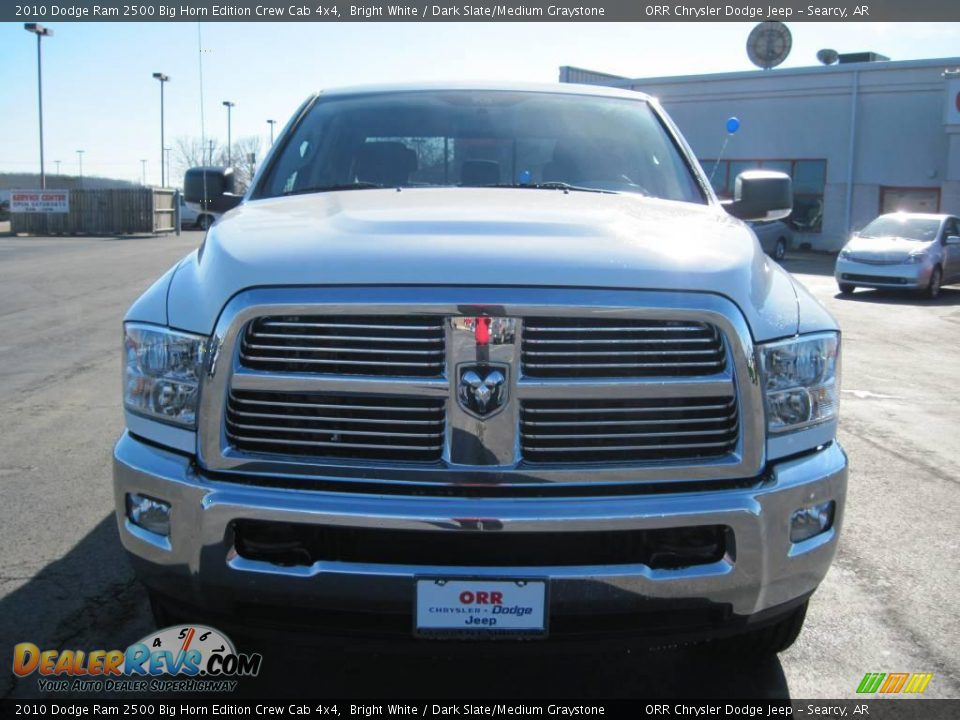 2010 Dodge Ram 2500 Big Horn Edition Crew Cab 4x4 Bright White / Dark Slate/Medium Graystone Photo #5