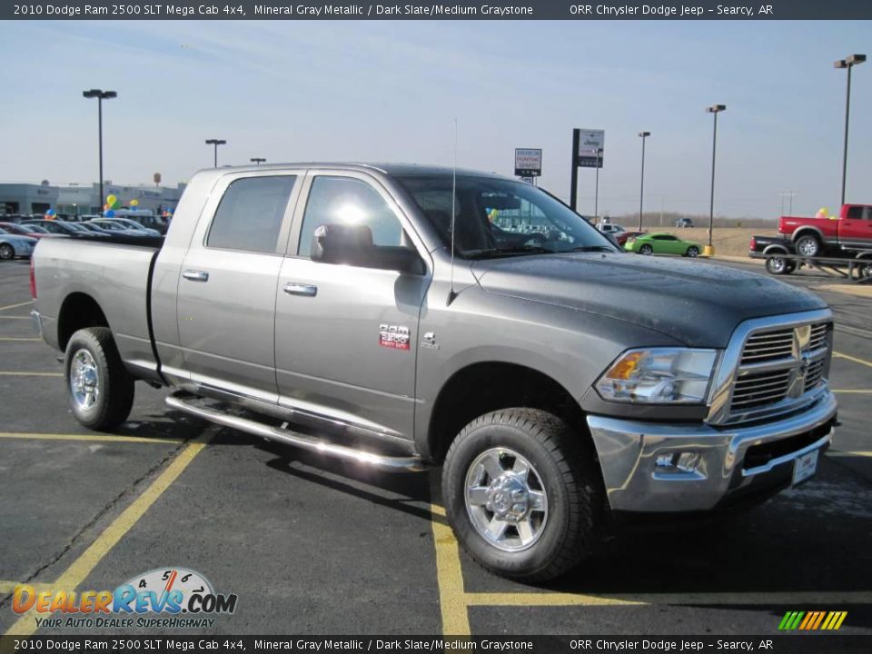 2010 Dodge Ram 2500 SLT Mega Cab 4x4 Mineral Gray Metallic / Dark Slate/Medium Graystone Photo #1