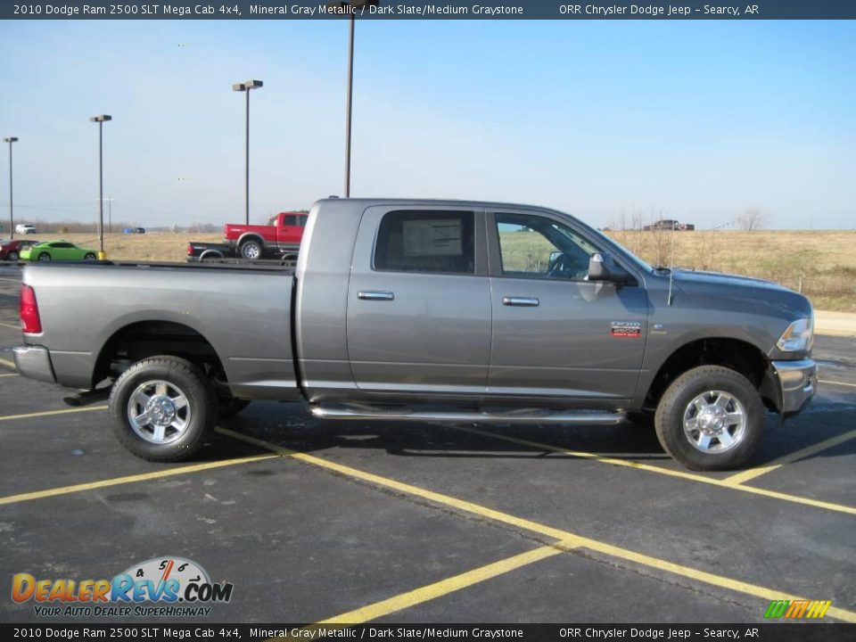 2010 Dodge Ram 2500 SLT Mega Cab 4x4 Mineral Gray Metallic / Dark Slate/Medium Graystone Photo #5